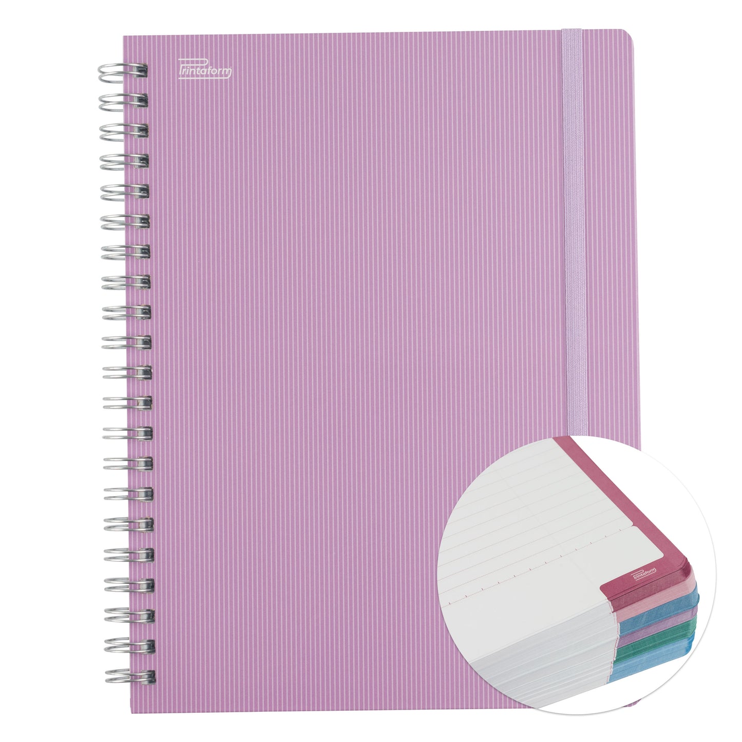 Libreta Profesional Universitaria Arcoíris Mediterránea, 200h Rayado Cornell