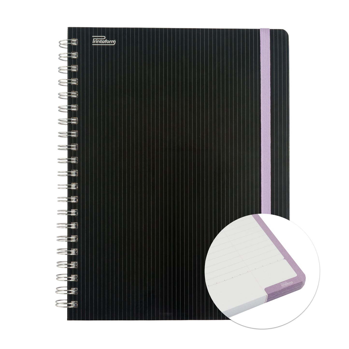 Libreta Profesional Midnight, 100h, Rayado Cornell
