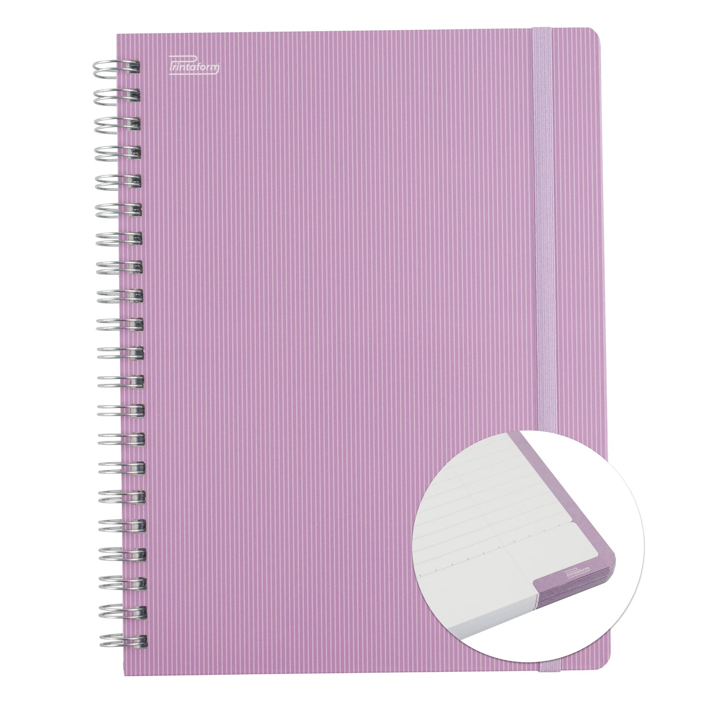Libreta Profesional Arcoíris Mediterránea pasta dura, 100h, Rayado Cornell