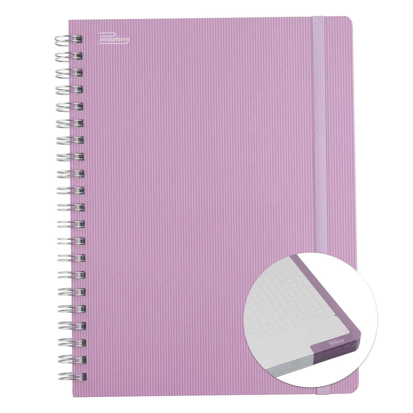 Libreta Profesional Arcoíris Mediterránea pasta dura, 100h, Rayado Cornell