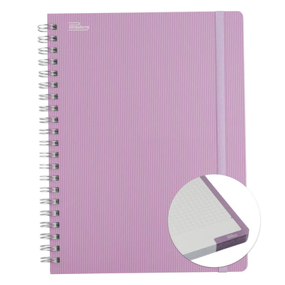 Libreta Profesional Arcoíris Mediterránea pasta dura, 100h, Rayado Cornell