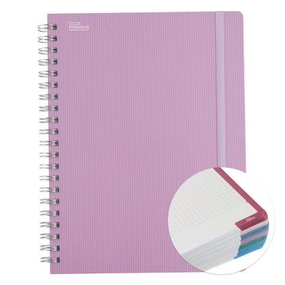 Libreta Profesional Universitaria Arcoíris Mediterránea, 200h Rayado Cornell