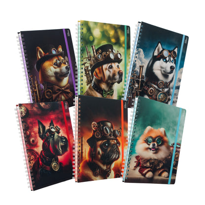Libreta Profesional Mascotas, pasta dura, 100h