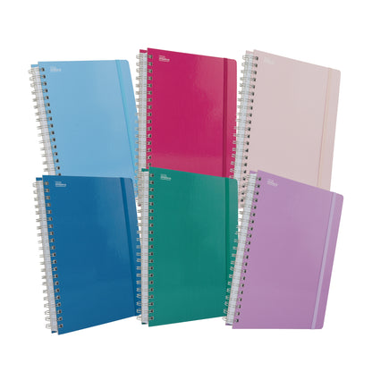 Libreta Profesional Universitaria Arcoíris Mediterránea, 200h Rayado Cornell
