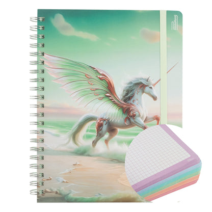 Libreta Profesional Universitaria Unicornios, 200h