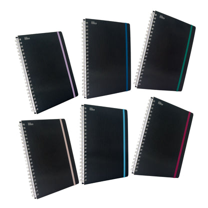 Libreta Profesional Midnight, 100h, Rayado Cornell