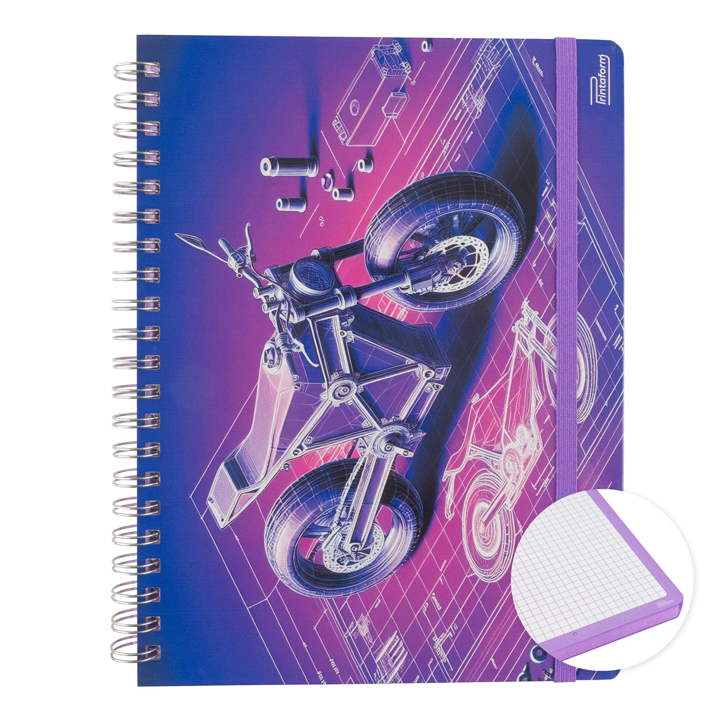 Libreta Profesional Movilidad, pasta dura, 100h