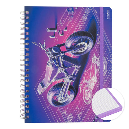 Libreta Profesional Movilidad, pasta dura, 100h