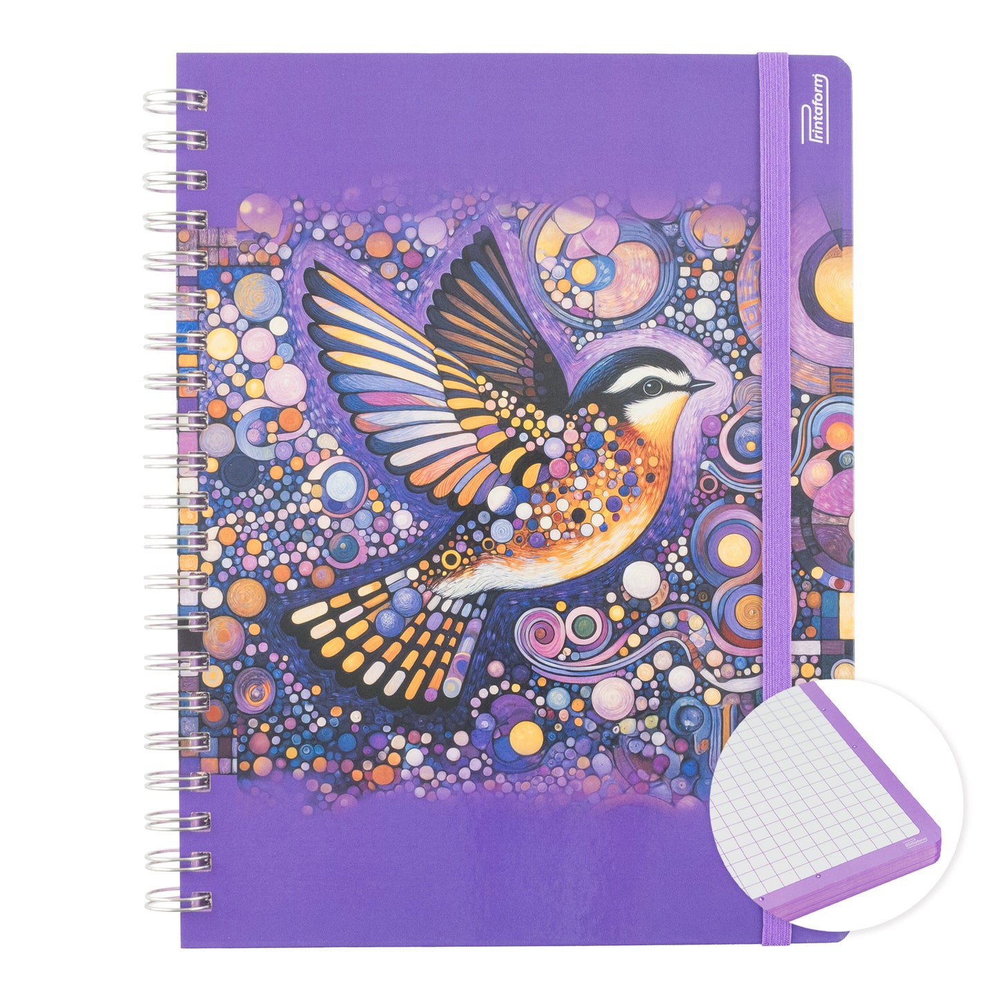 Libreta Profesional Aves, Pasta Dura, 100h