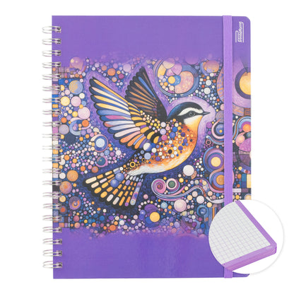 Libreta Profesional Aves, Pasta Dura, 100h