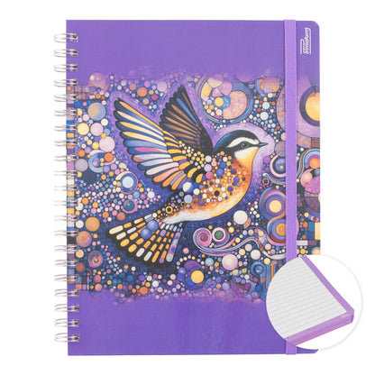 Libreta Profesional Aves, Pasta Dura, 100h