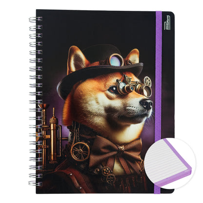 Libreta Profesional Mascotas, pasta dura, 100h