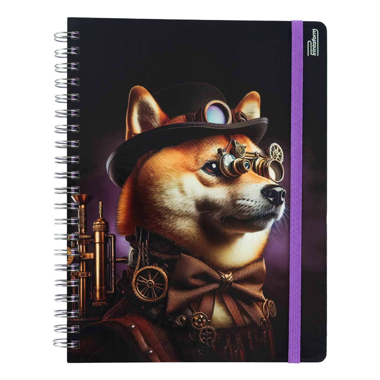 Libreta Profesional Mascotas, pasta dura, 100h