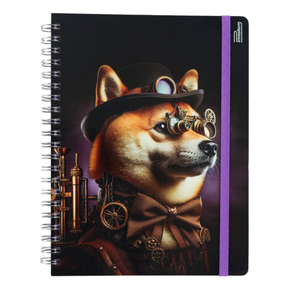 Libreta Profesional Mascotas, pasta dura, 100h