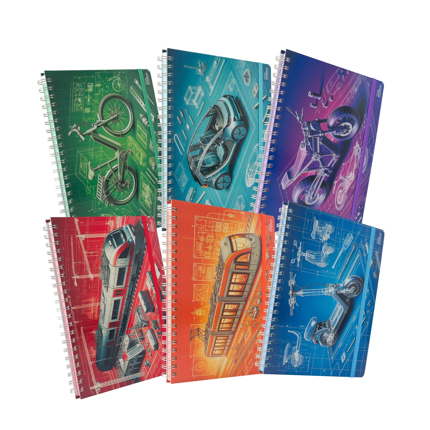 Libreta Profesional Movilidad, pasta dura, 100h