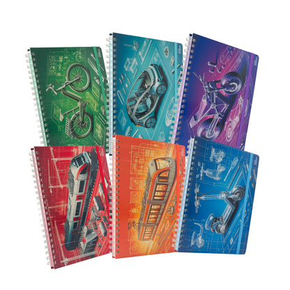 Libreta Profesional Movilidad, pasta dura, 100h