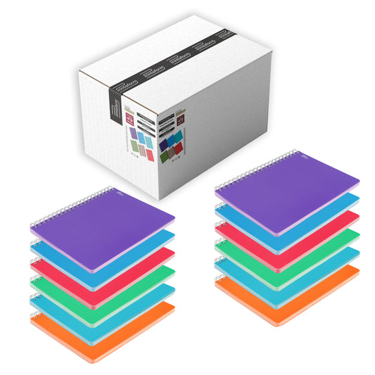 Caja c/12 Libretas Profesional 100h, pasta suave