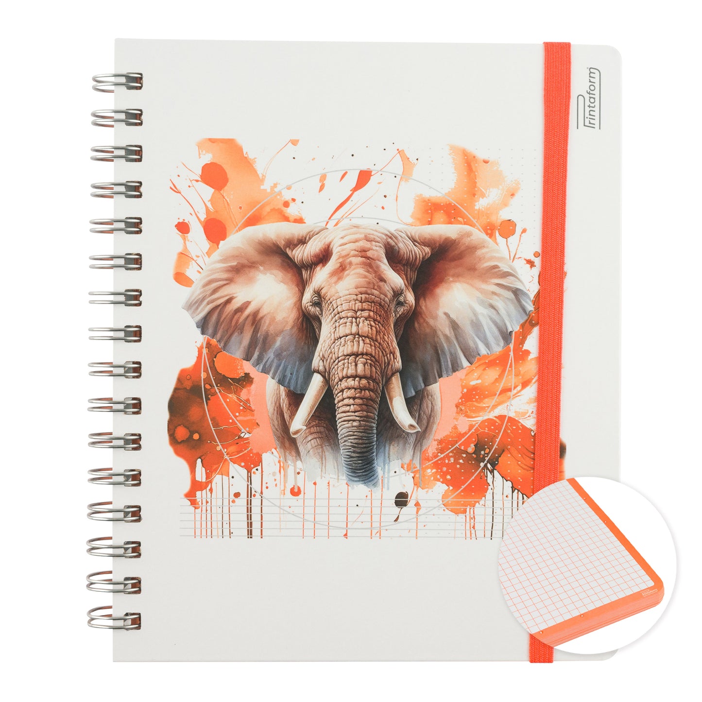 Libreta África Book, pasta dura, 100 hojas
