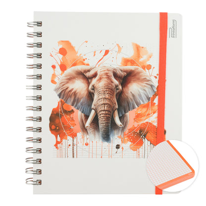 Libreta África Book, pasta dura, 100 hojas