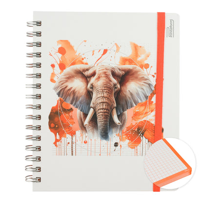 Libreta África Book, pasta dura, 100 hojas