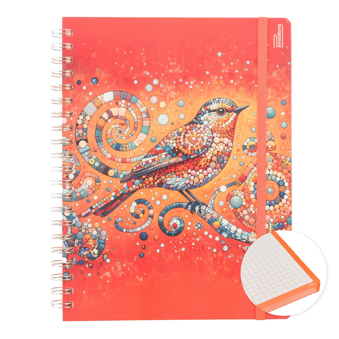 Libreta Profesional Aves, Pasta Dura, 100h