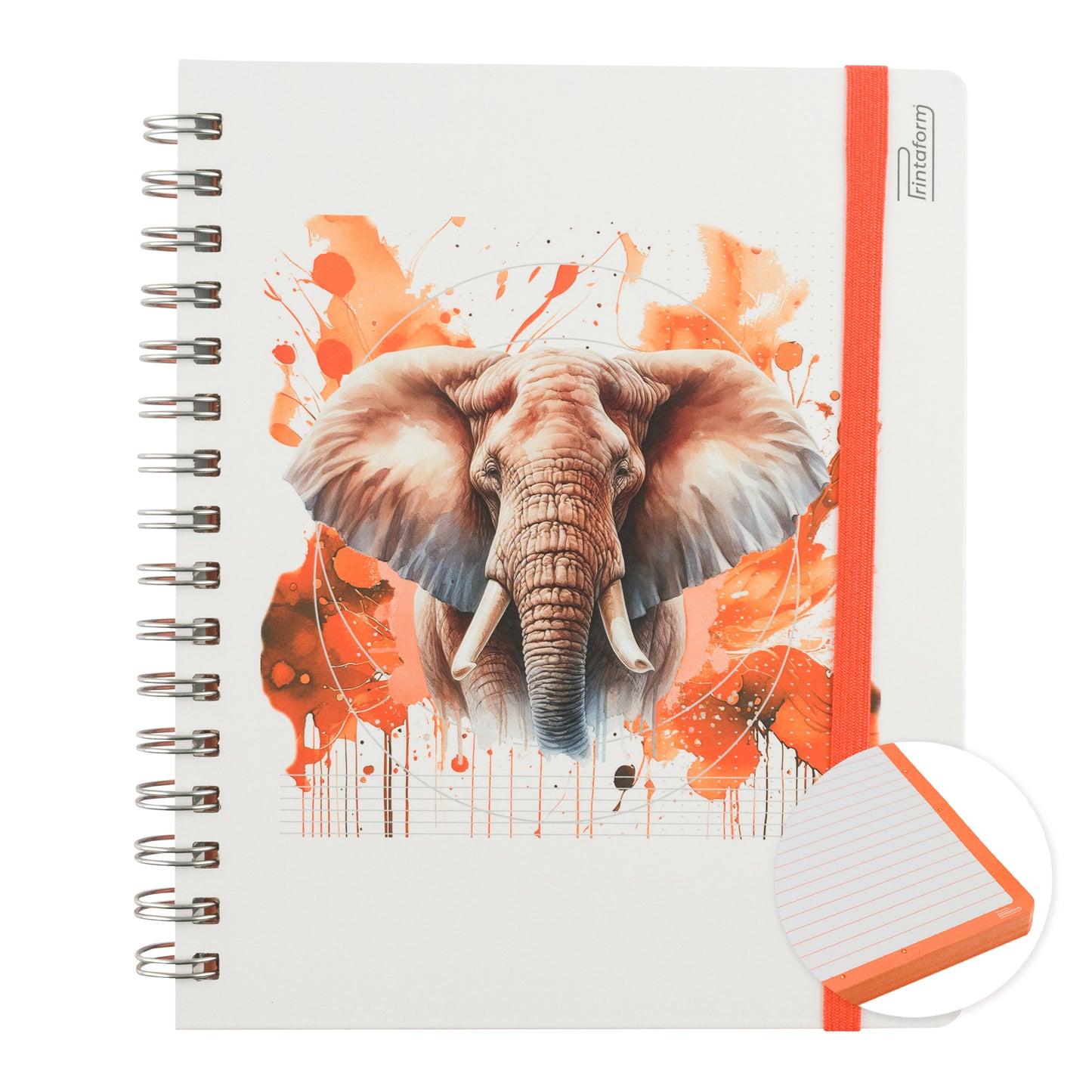 Libreta África Book, pasta dura, 100 hojas