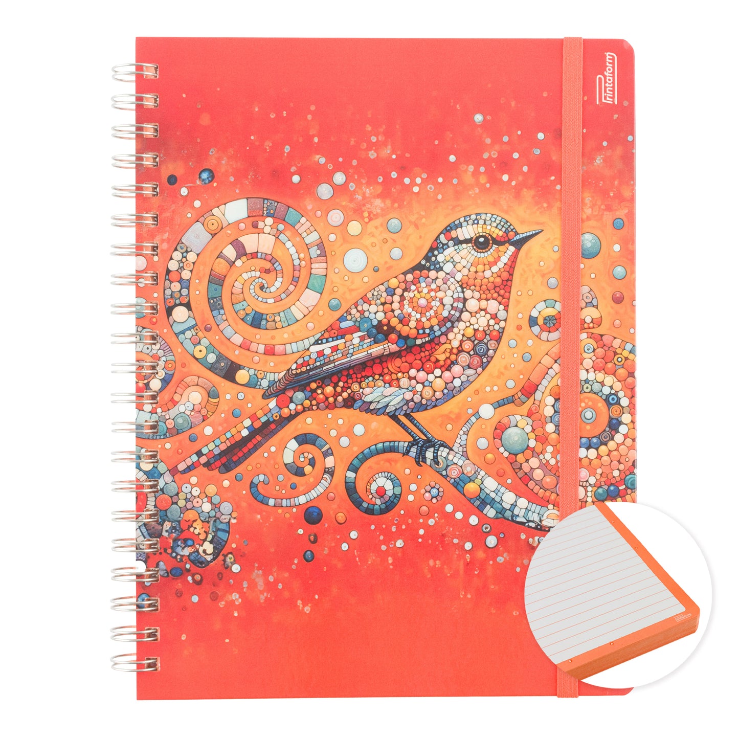 Libreta Profesional Aves, Pasta Dura, 100h