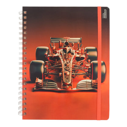 Libreta Profesional Autos, pasta dura, 100h