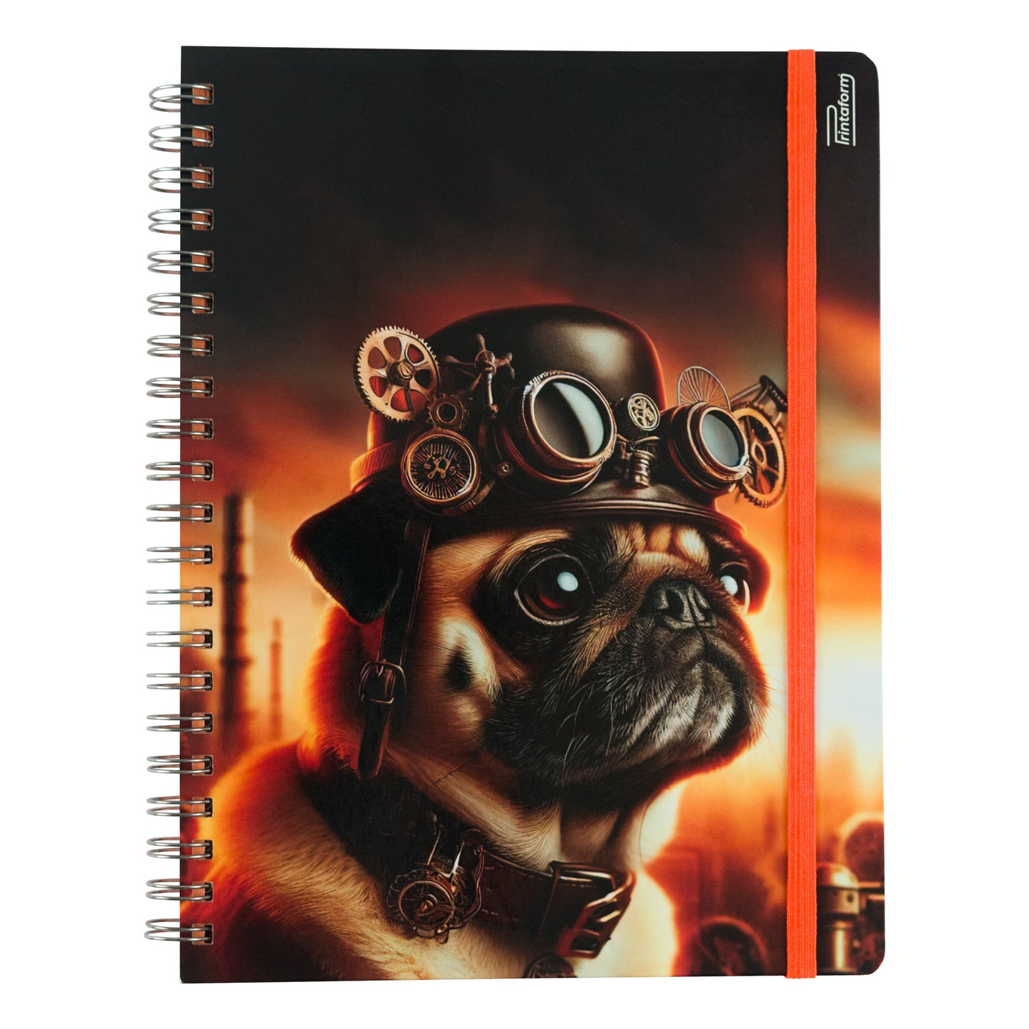 Libreta Profesional Mascotas, pasta dura, 100h