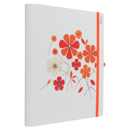 Carpeta Floral Universitaria Premium 3/4"