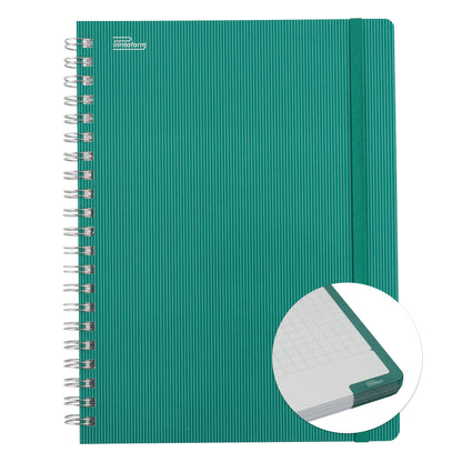 Libreta Profesional Arcoíris Mediterránea pasta dura, 100h, Rayado Cornell