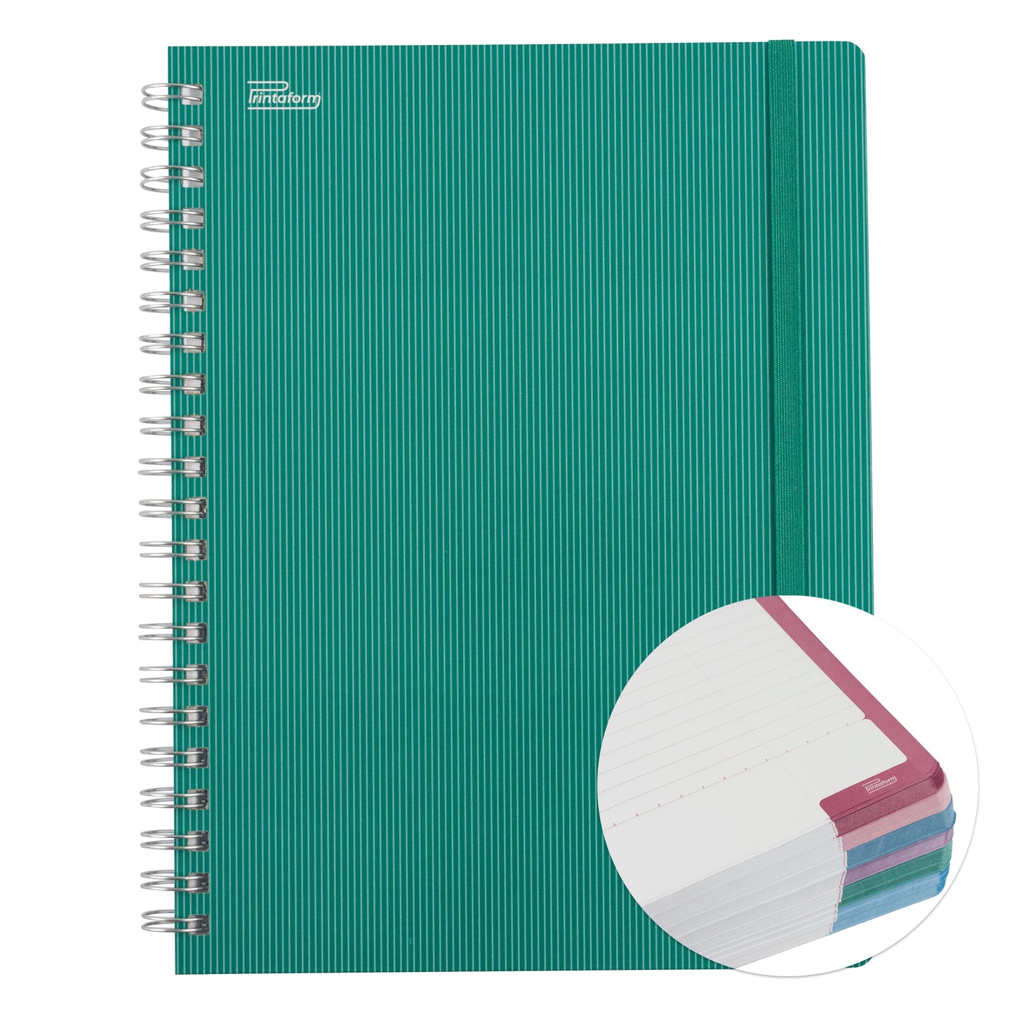 Libreta Profesional Universitaria Arcoíris Mediterránea, 200h Rayado Cornell