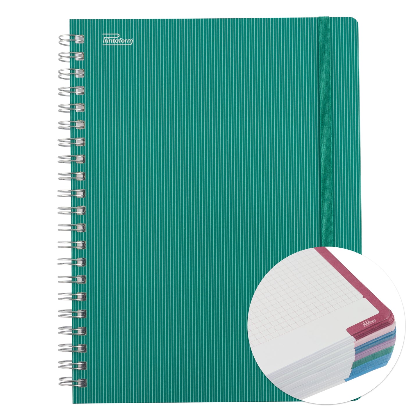 Libreta Profesional Universitaria Arcoíris Mediterránea, 200h Rayado Cornell