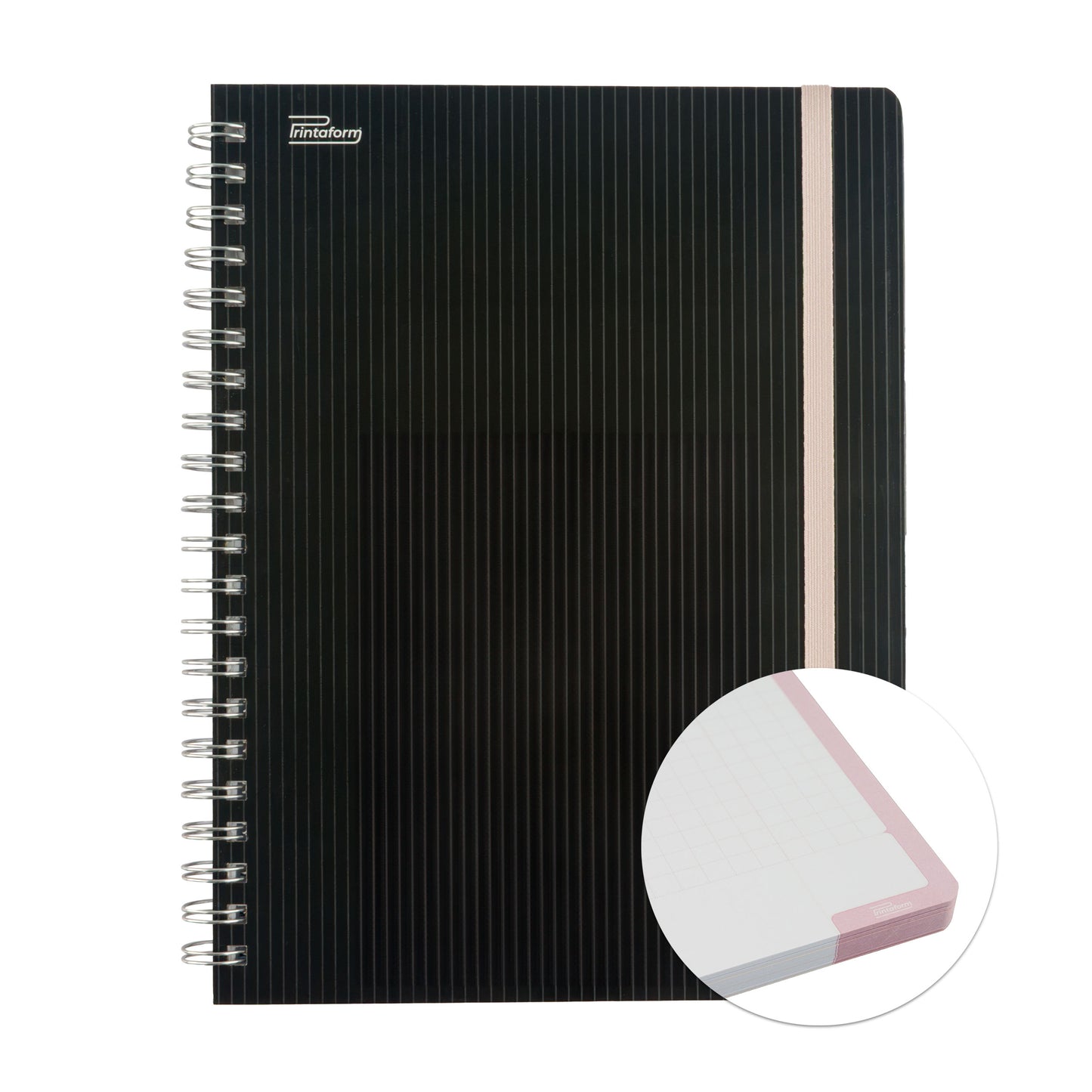 Libreta Profesional Midnight, 100h, Rayado Cornell