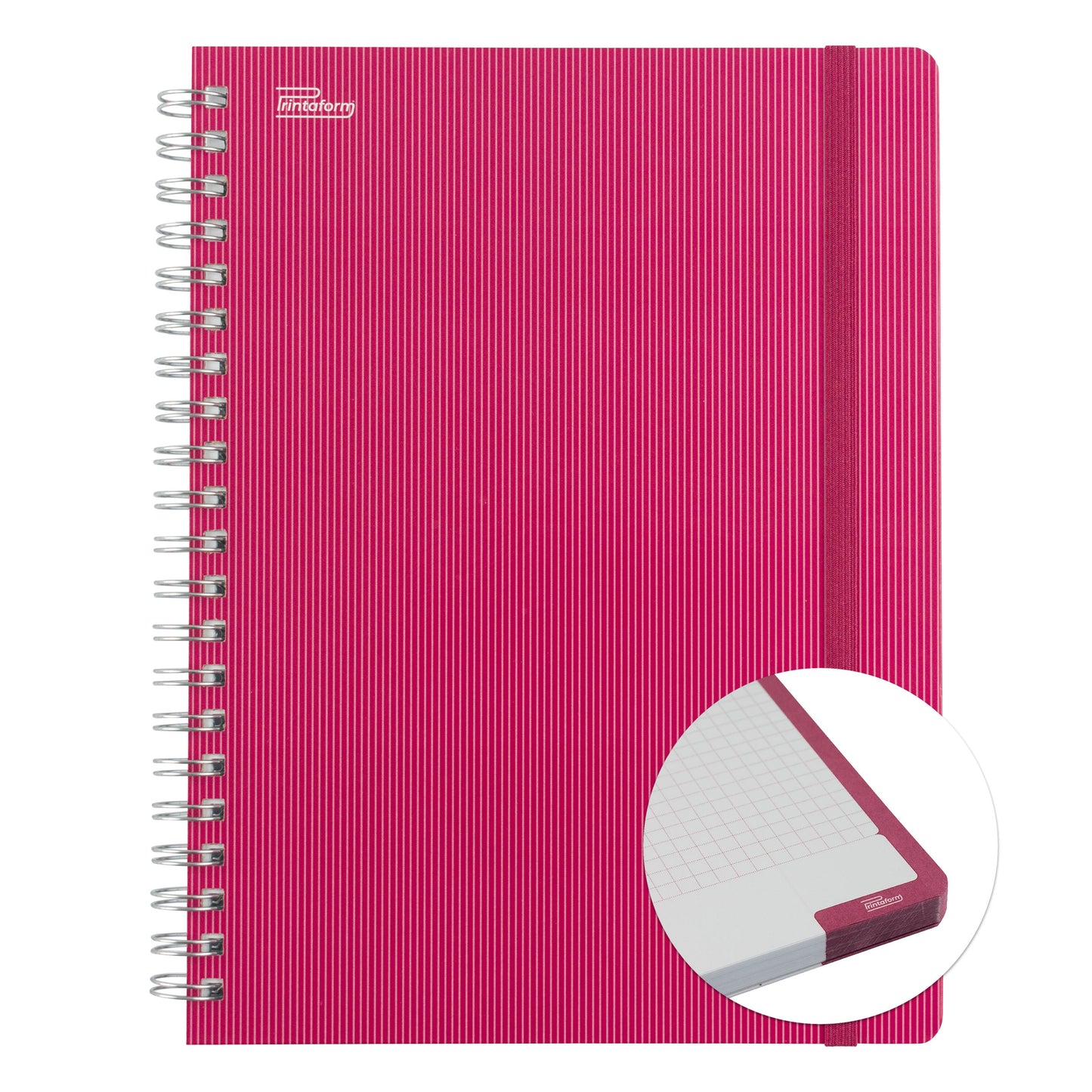 Libreta Profesional Arcoíris Mediterránea pasta dura, 100h, Rayado Cornell