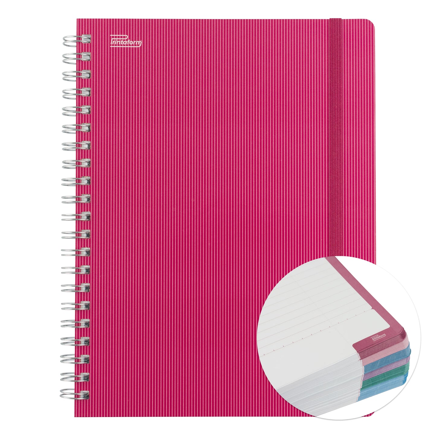 Libreta Profesional Universitaria Arcoíris Mediterránea, 200h Rayado Cornell