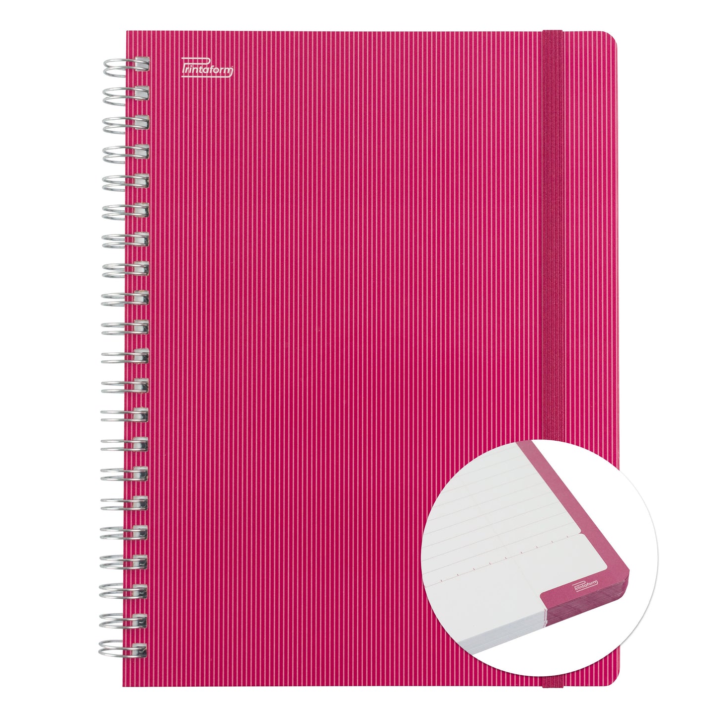 Libreta Profesional Arcoíris Mediterránea pasta dura, 100h, Rayado Cornell