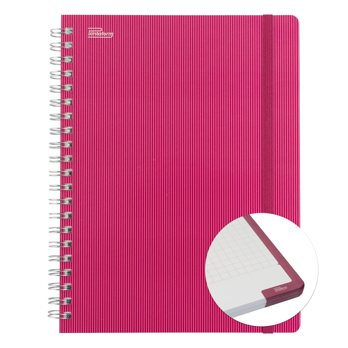 Libreta Profesional Arcoíris Mediterránea pasta dura, 100h, Rayado Cornell