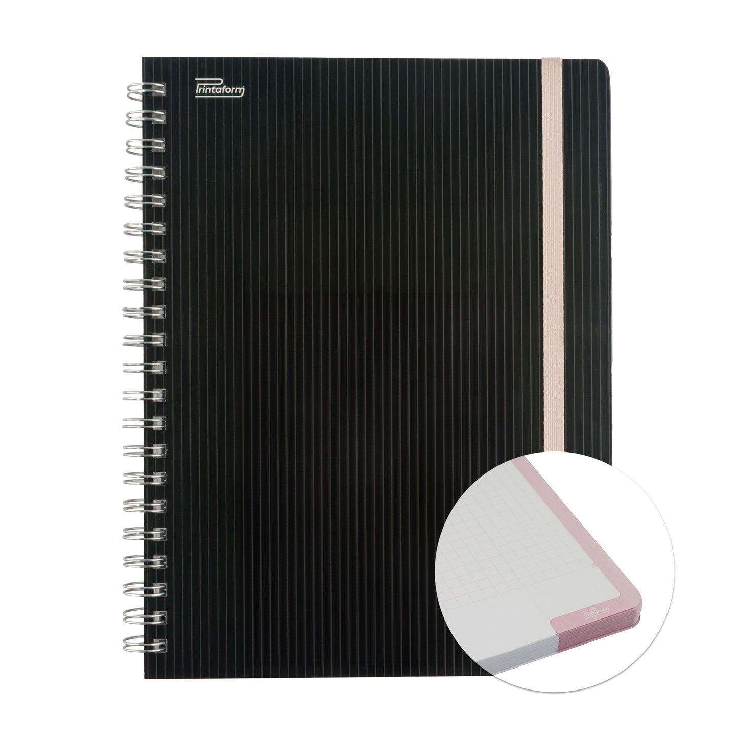 Libreta Profesional Midnight, 100h, Rayado Cornell