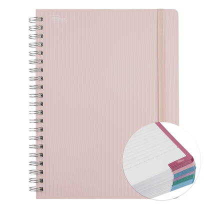 Libreta Profesional Universitaria Arcoíris Mediterránea, 200h Rayado Cornell