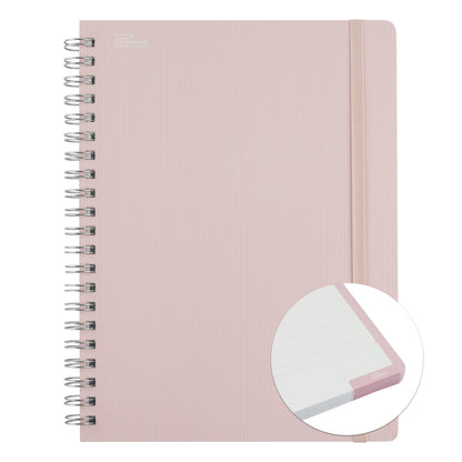 Libreta Profesional Arcoíris Mediterránea pasta dura, 100h, Rayado Cornell