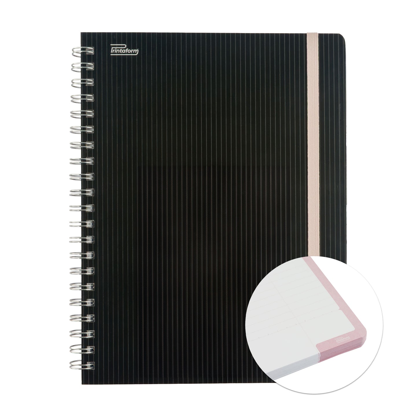 Libreta Profesional Midnight, 100h, Rayado Cornell