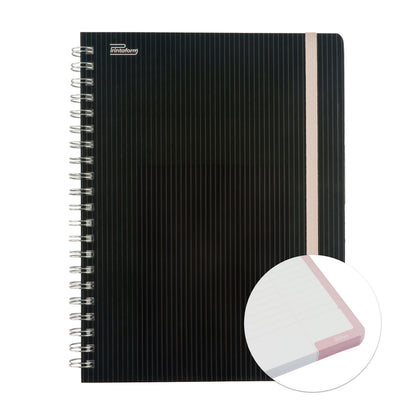 Libreta Profesional Midnight, 100h, Rayado Cornell