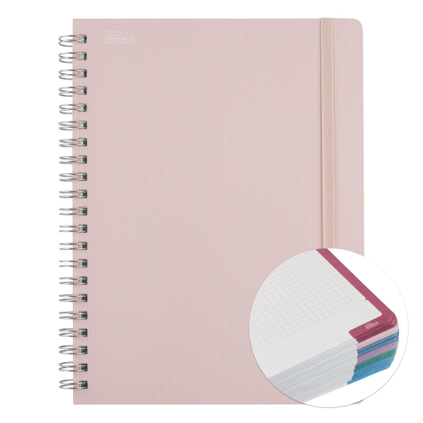Libreta Profesional Universitaria Arcoíris Mediterránea, 200h Rayado Cornell