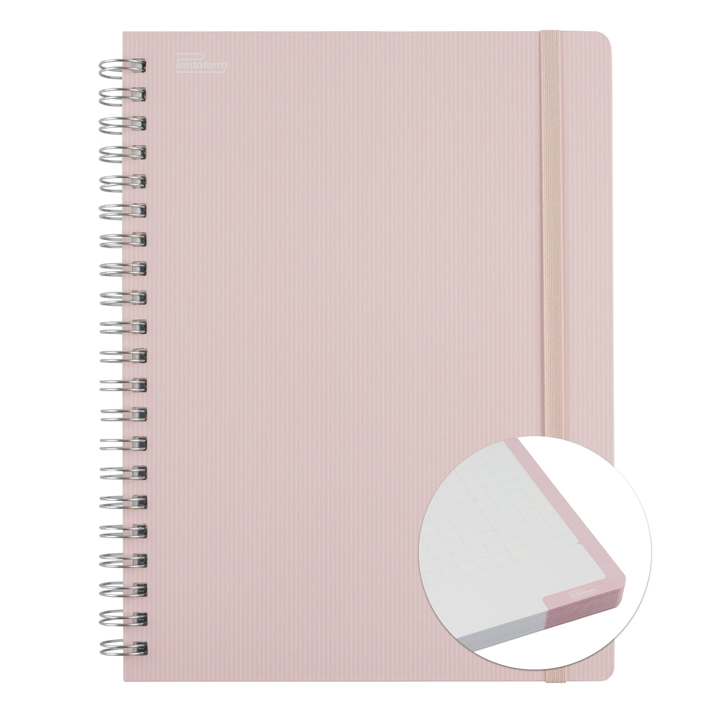 Libreta Profesional Arcoíris Mediterránea pasta dura, 100h, Rayado Cornell