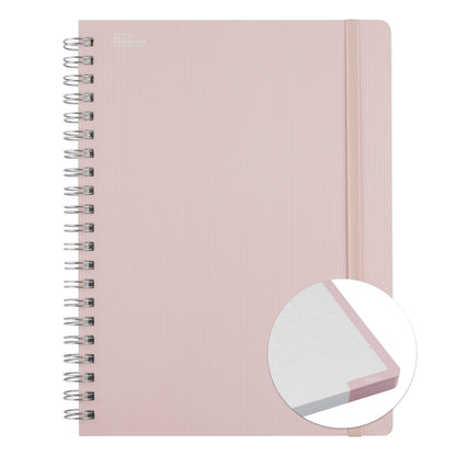 Libreta Profesional Arcoíris Mediterránea pasta dura, 100h, Rayado Cornell