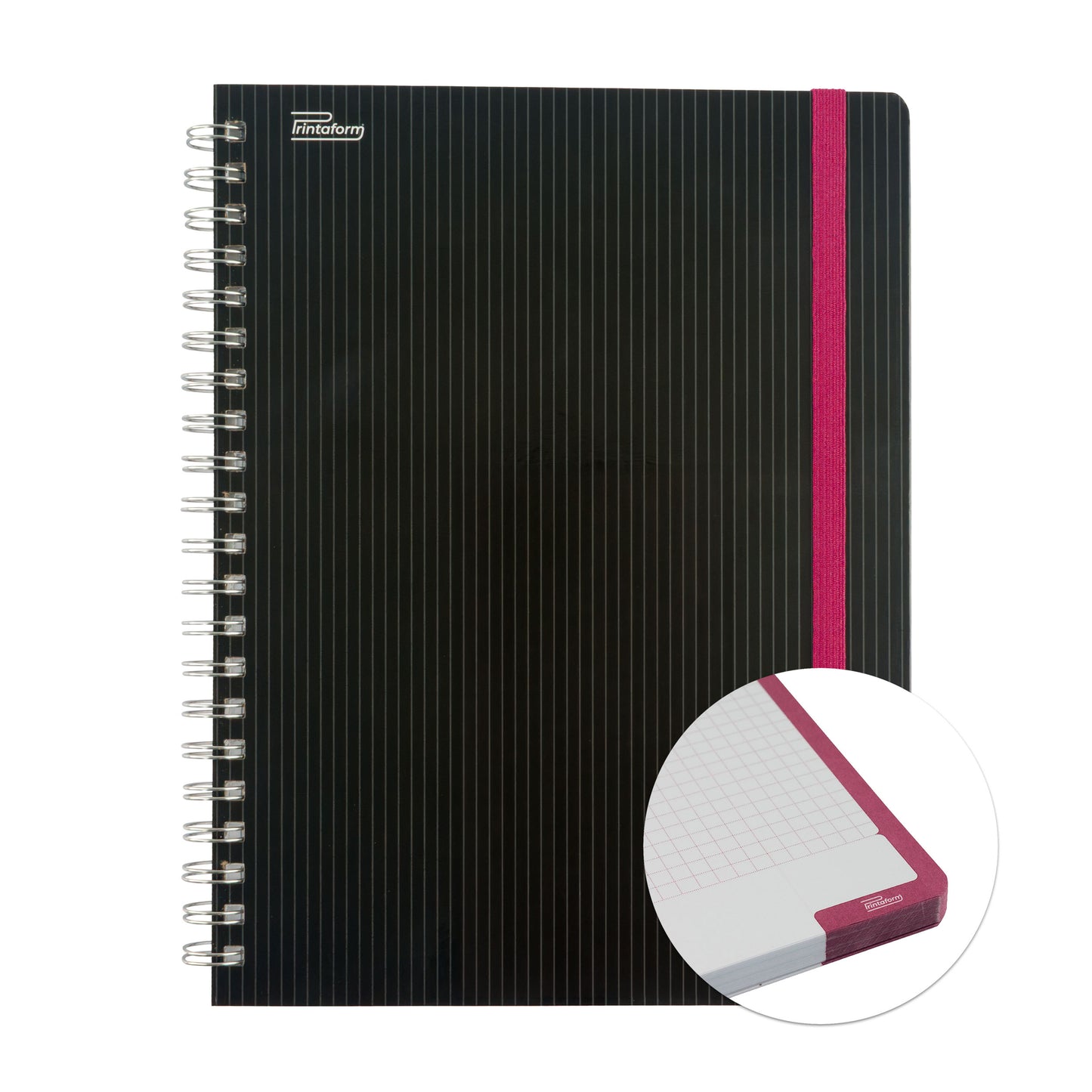 Libreta Profesional Midnight, 100h, Rayado Cornell