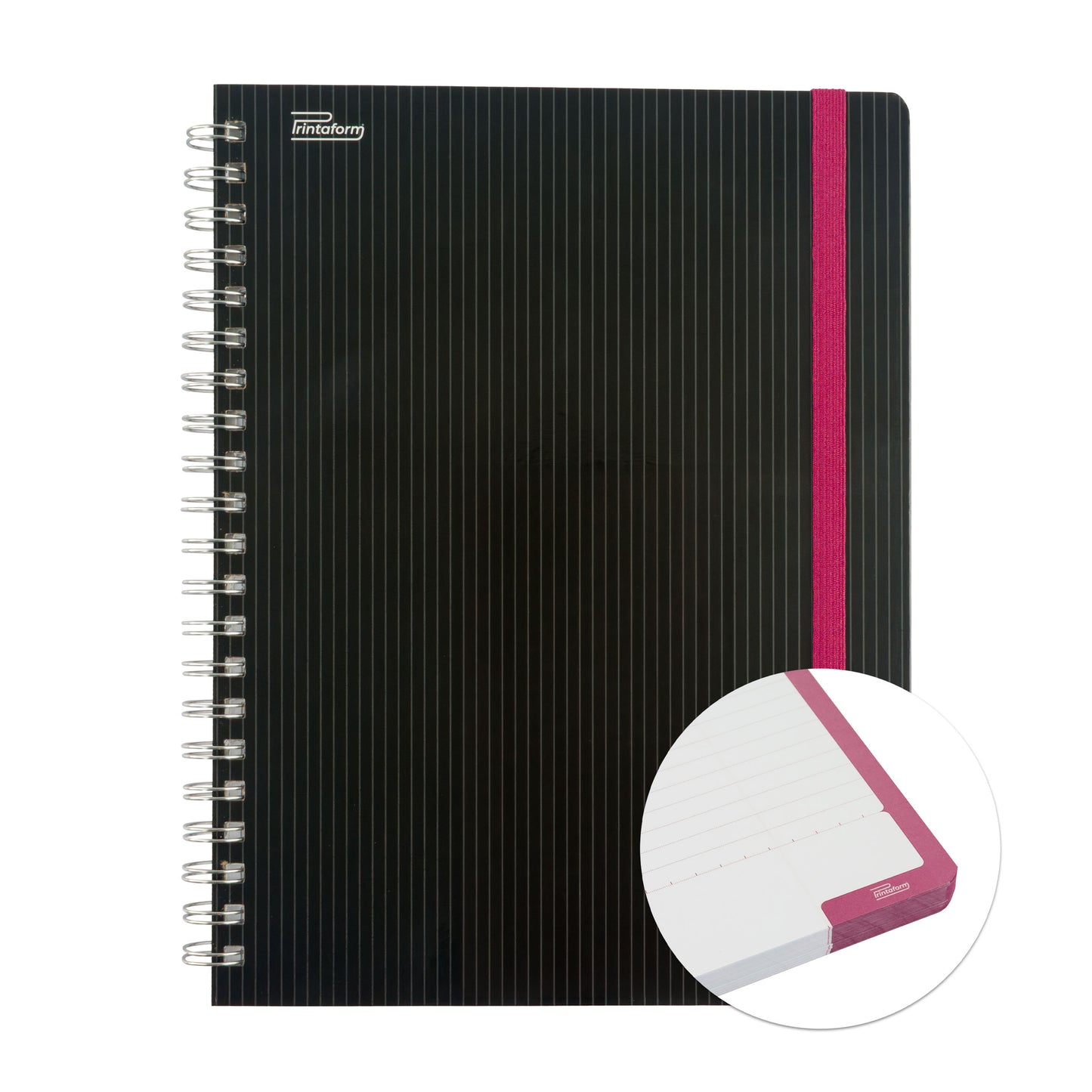 Libreta Profesional Midnight, 100h, Rayado Cornell