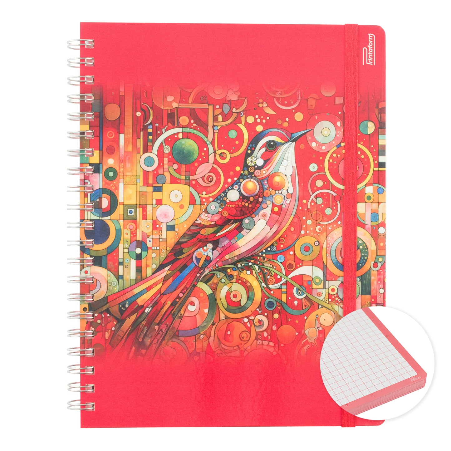 Libreta Profesional Aves, Pasta Dura, 100h