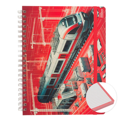 Libreta Profesional Movilidad, pasta dura, 100h